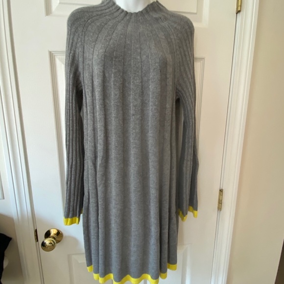 Anthropologie Arsenau Sweater Dress, Grey, Small - Picture 4 of 14